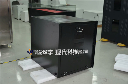 我司21號發(fā)貨浙江，為浙江某公司提供定制款恒溫恒濕戶外投影儀安裝柜(圖3)